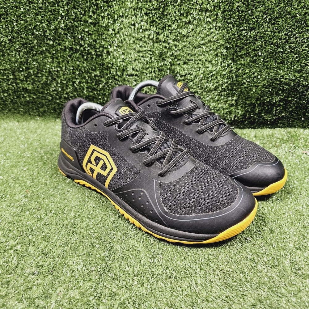 Born Primitive Savage 1 Black Yellow CrossFit Athletic Sneakers Mens Size 10